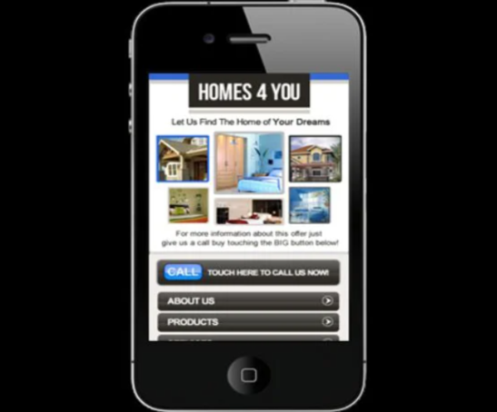 Homes4You Web Design Portfolio