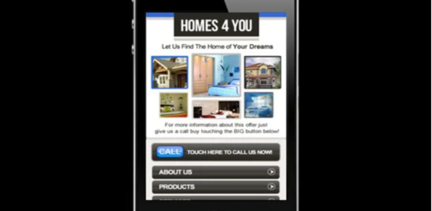 Homes4You Web Design Portfolio
