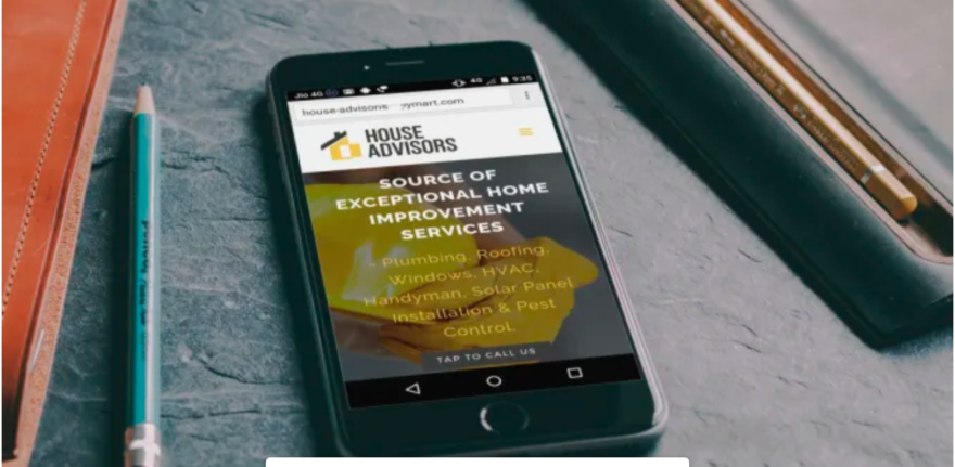 House Advisors Web Design Portfolio